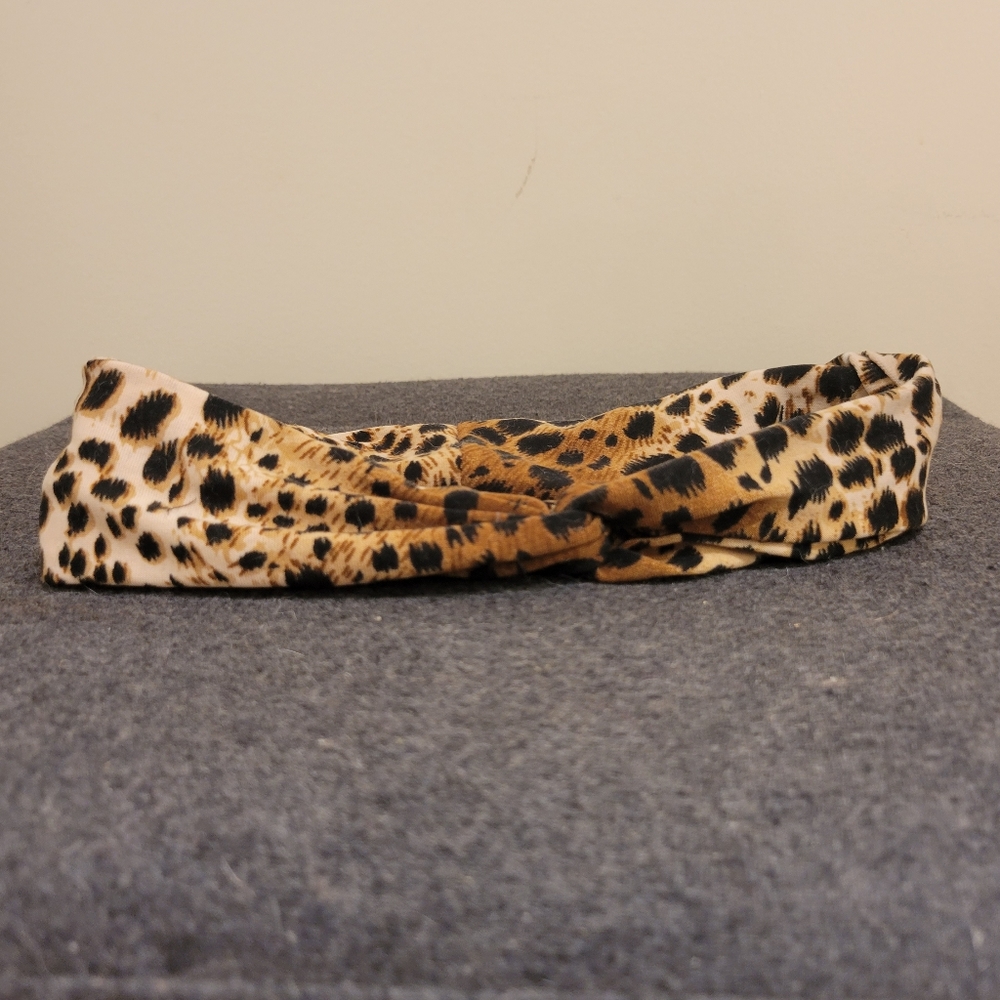 H&M Basic Cheetah Print Headband One Size Fits All